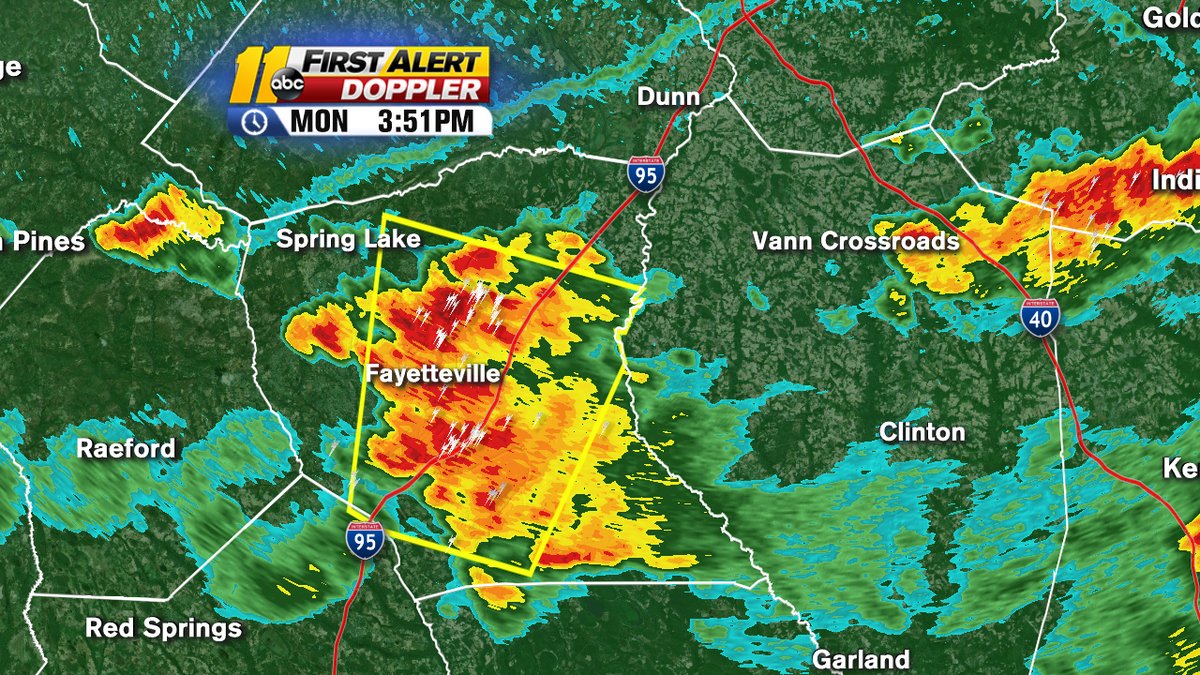 Severe thunderstorm warning for Cumberland county until 4:15. Flash ...