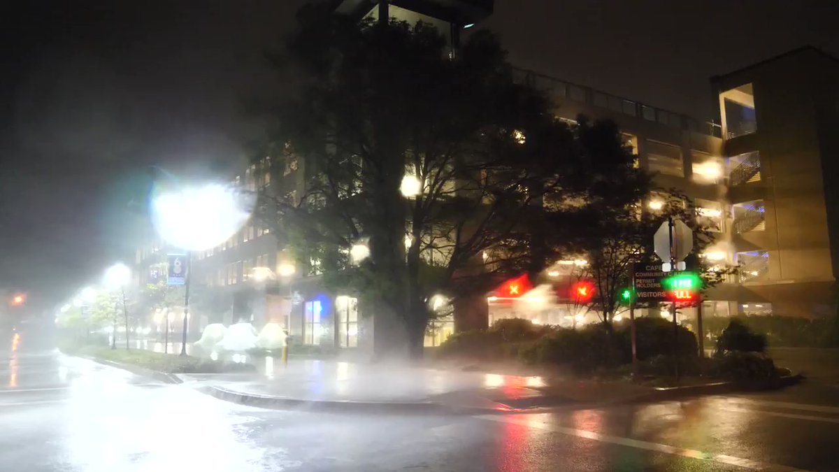 Vicious 100 mph winds slammed the Wilmington area heavily damaging homes, businesses, and sending debris flying like bullets HurricaneFlorence