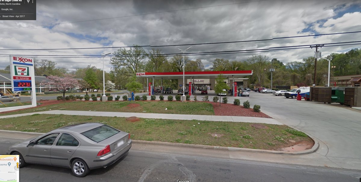 Woman 'caught in the crossfire' while pumping gas in northeast Charlotte    