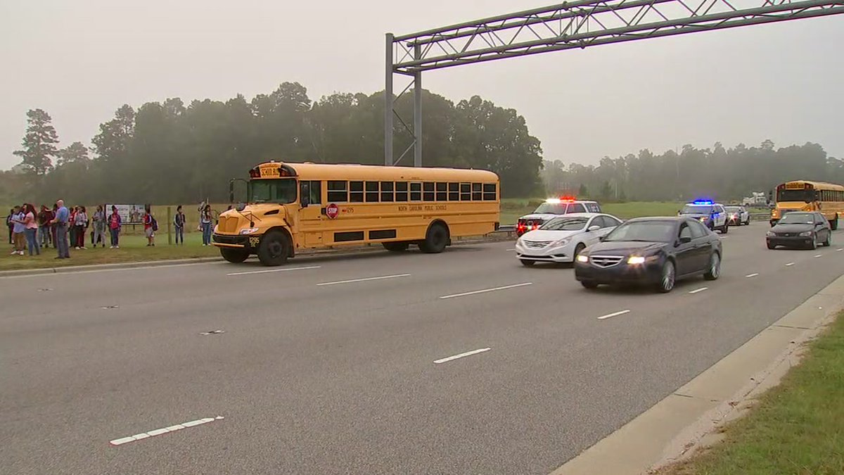 Bus carrying elementary school students crashes in Raleigh; no injuries reported     