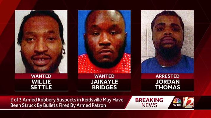 One arrested, two on the run following armed robbery in Reidsville    