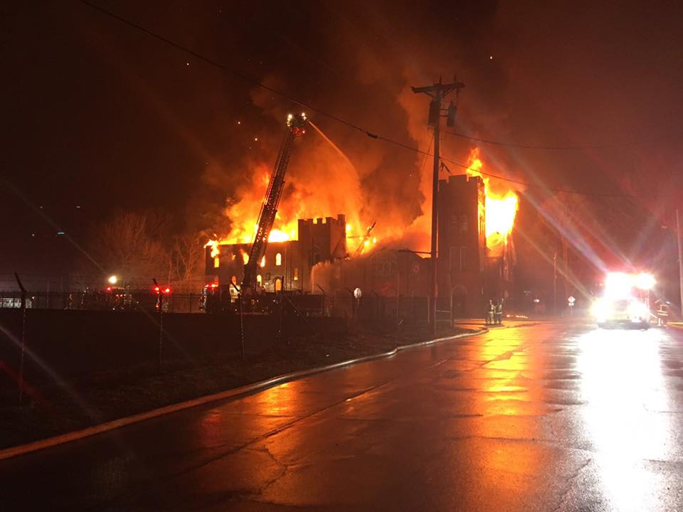 Massive church fire in Statesville that started just before midnight being called a total loss. Hear from the pastor of Visions Outreach Ministry
