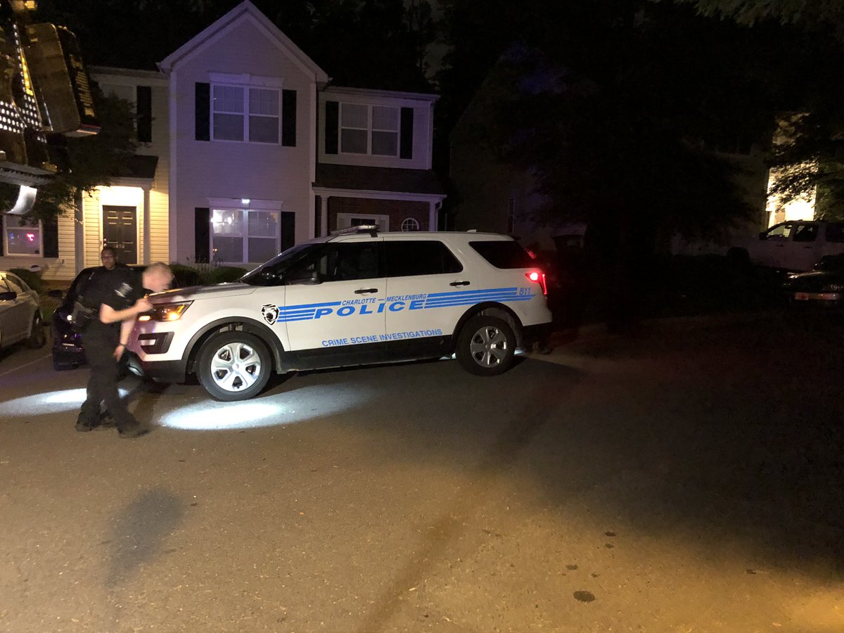 Police investigating a shooting in North Charlotte.  Neighbors told me they heard a gunshot. Police say they found one person shot and they are expected to survive.