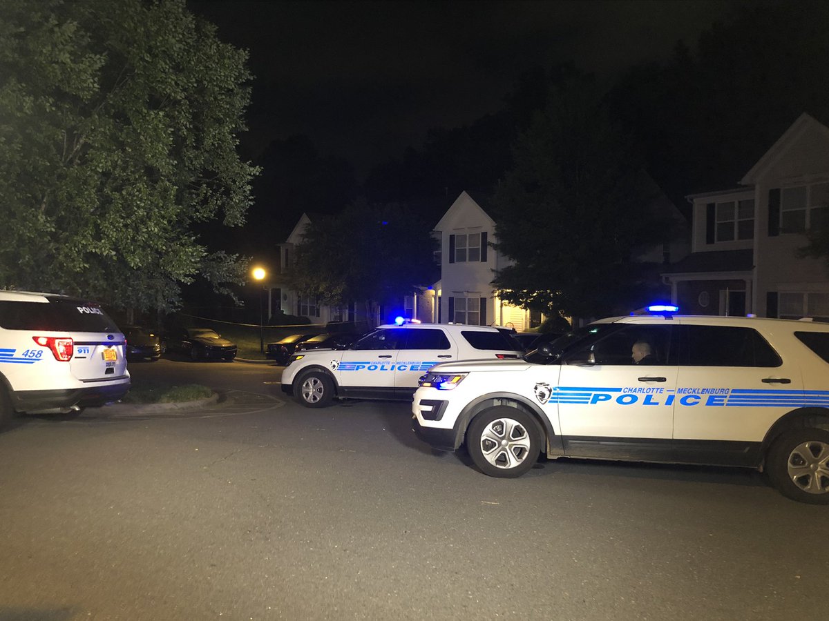 Police investigating a shooting in North Charlotte.  Neighbors told me they heard a gunshot. Police say they found one person shot and they are expected to survive.