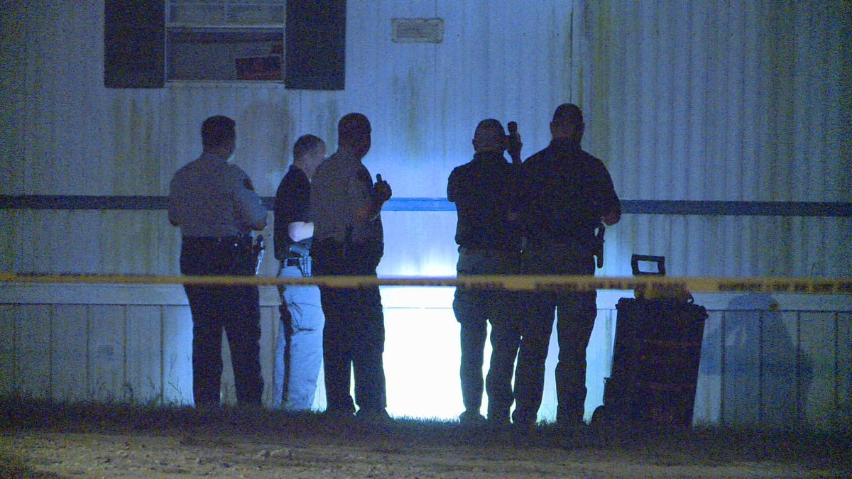 Two teenagers shot in the leg after suspect(s) fires barrage of shots inside a mobile home on Byrd-Yancey-Bass Road in Clinton