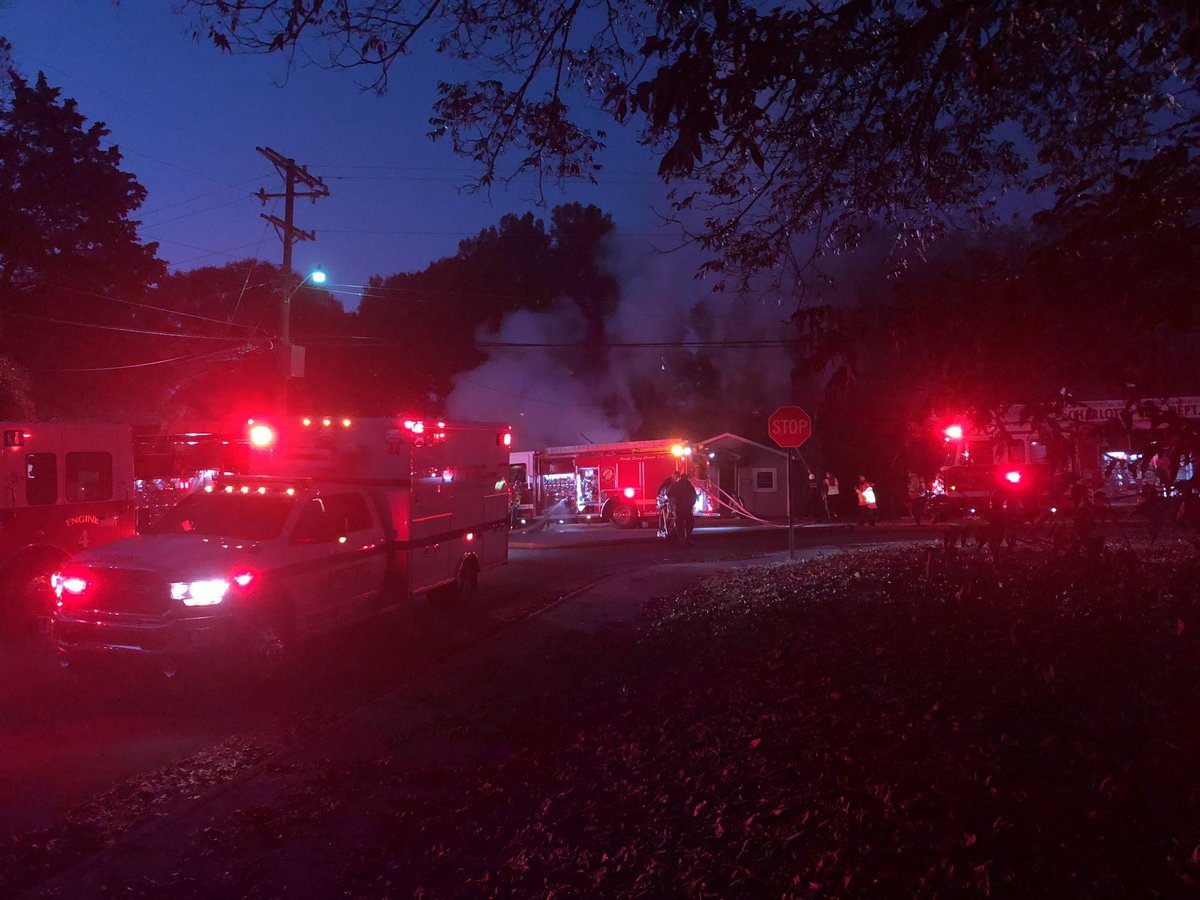 House Fire in the 500 Block of Norris Ave. There's a downed power line as a result