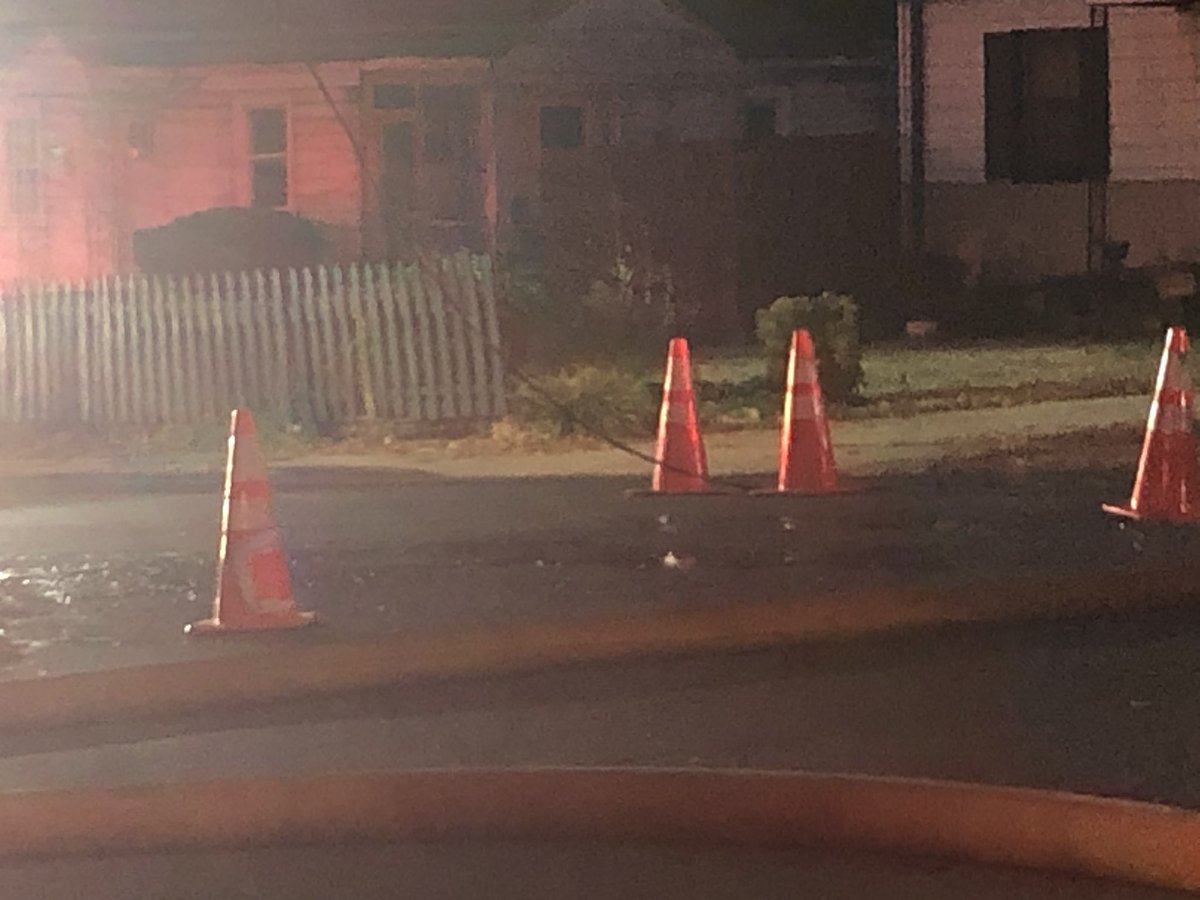 House Fire in the 500 Block of Norris Ave. There's a downed power line as a result