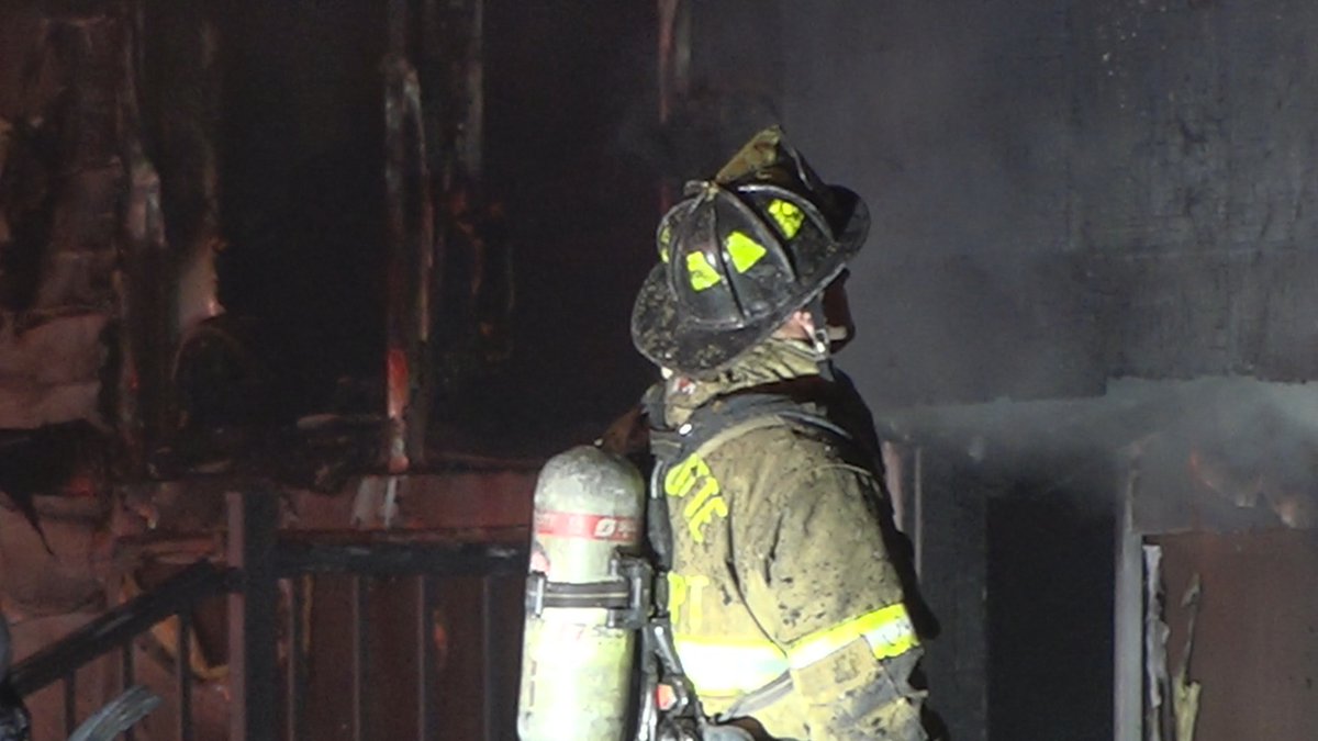 Charlotte,NC: A home was destroyed by a massive fire in the Sardis Woods neighborhood early Sunday. Firefighters encountered heavy fire conditions on Red Rock rd. Paramedics transported a female homeowner for treatment of smoke inhalation