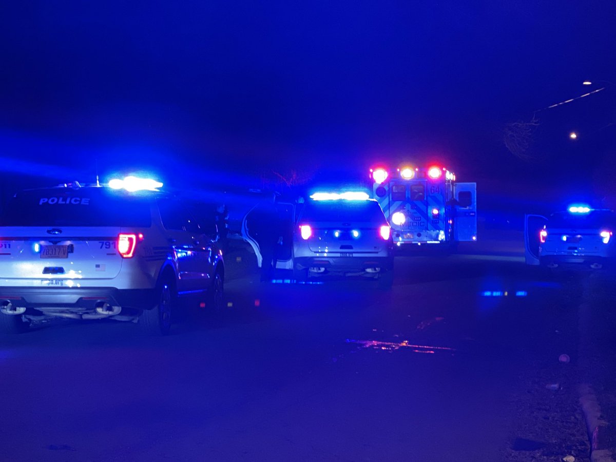 Scene of what was initially reported as a shooting at Franklin Ave. and Orlando Street in S. Charlotte. However, CMPD officials tell there doesn't appear to be a shooting. MEDIC on scene. CMPD is talking to someone in the back of the patrol car. 