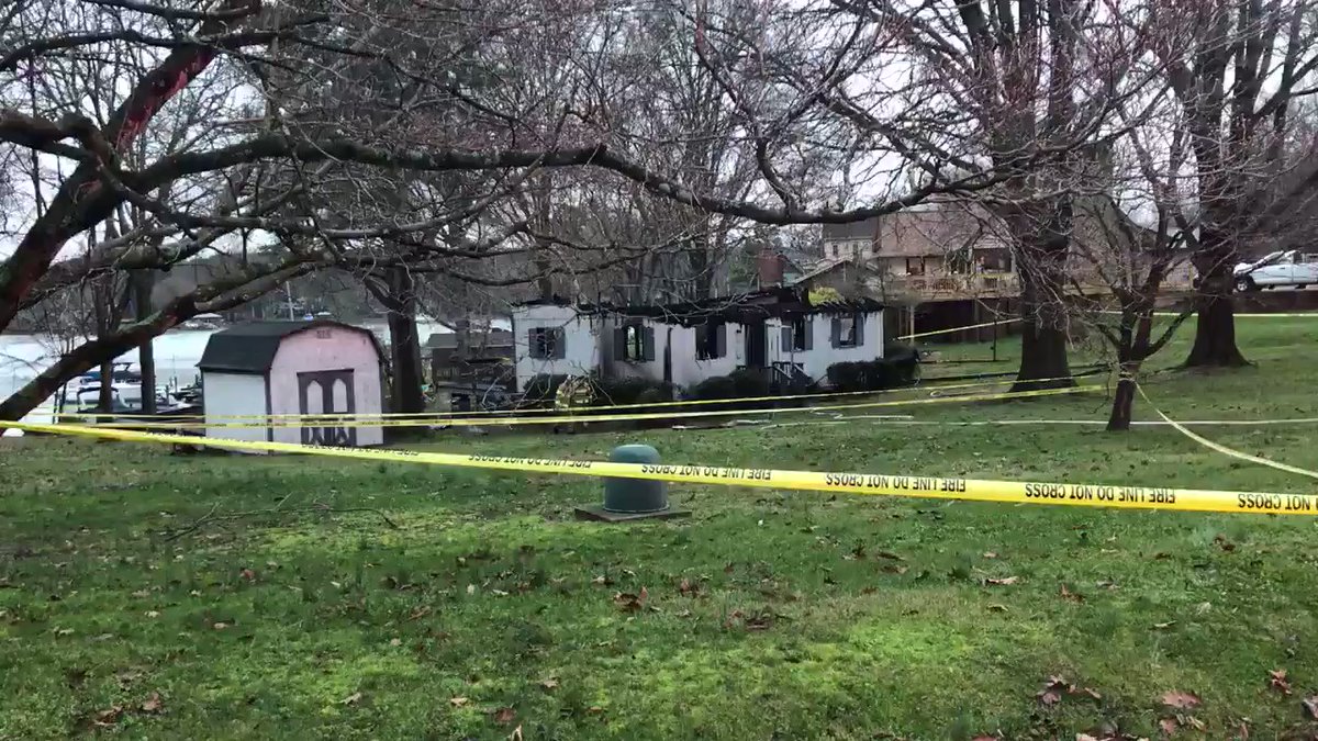 one person dead per Lake Norman Fire after a house fire in Mooresville early this morning.  Fire blew out all windows to the house and taken roof off. 