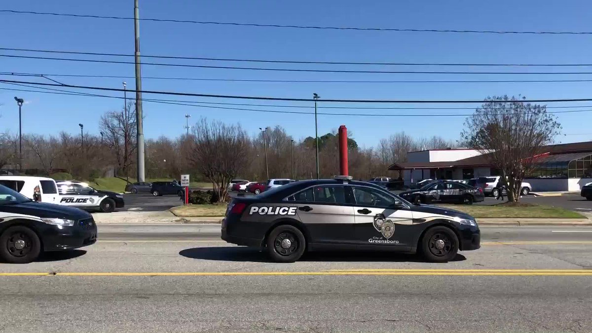 Officers with the Greensboro Police Department are on the scene of a shooting on Randleman Road at Stephanie's Restaurant on 2507 Randleman Road.