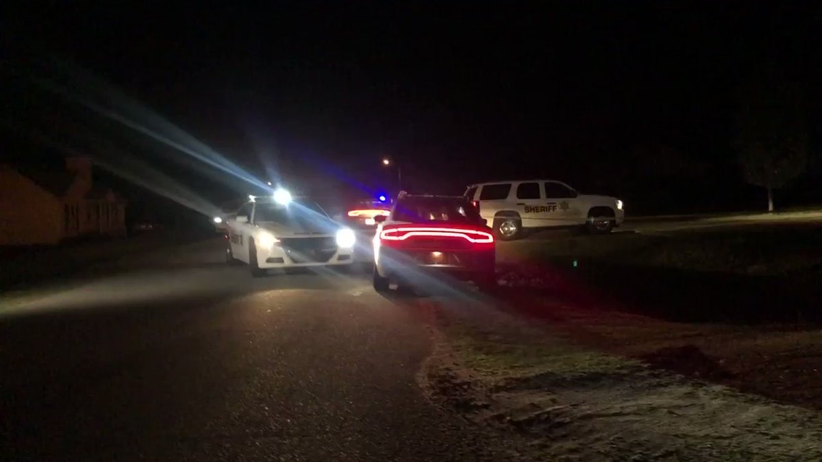 Johnston County Deputies responding to a shooting investigation in Clayton. Two people are dead, another person was rushed to the hospital. 