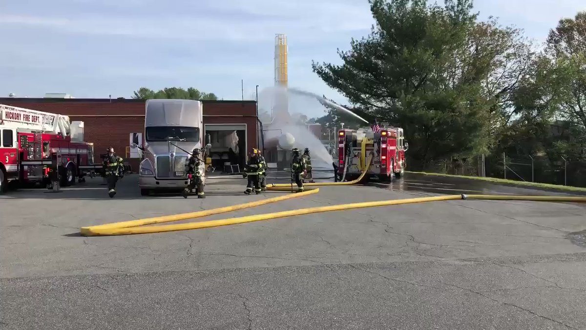 Long View- police and firefighters are on the scene of an explosion at One H2.   I can see what looks like a wall heavily damaged.   Police say no reports of injuries yet