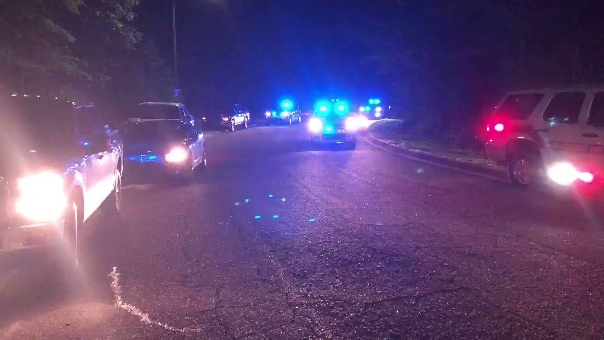 A Wadesboro police officer is in the hospital in CLT after being shot on duty. One suspect was shot. Police presence on Myrtlewood Dr, in Wadesboro