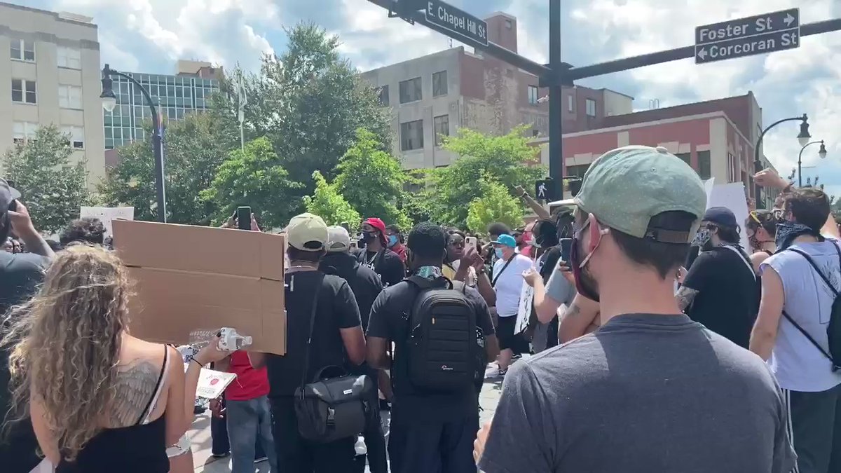 Bull city strong peaceful protests continue in Durham @ABC11_WTVD