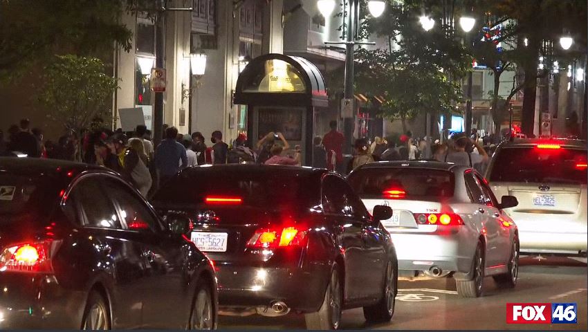 Officers issuing more dispersal orders and riot control agents to clear crowds in Uptown.  