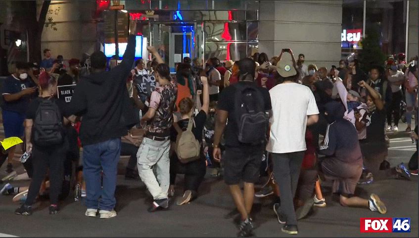 Officers issuing more dispersal orders and riot control agents to clear crowds in Uptown.  