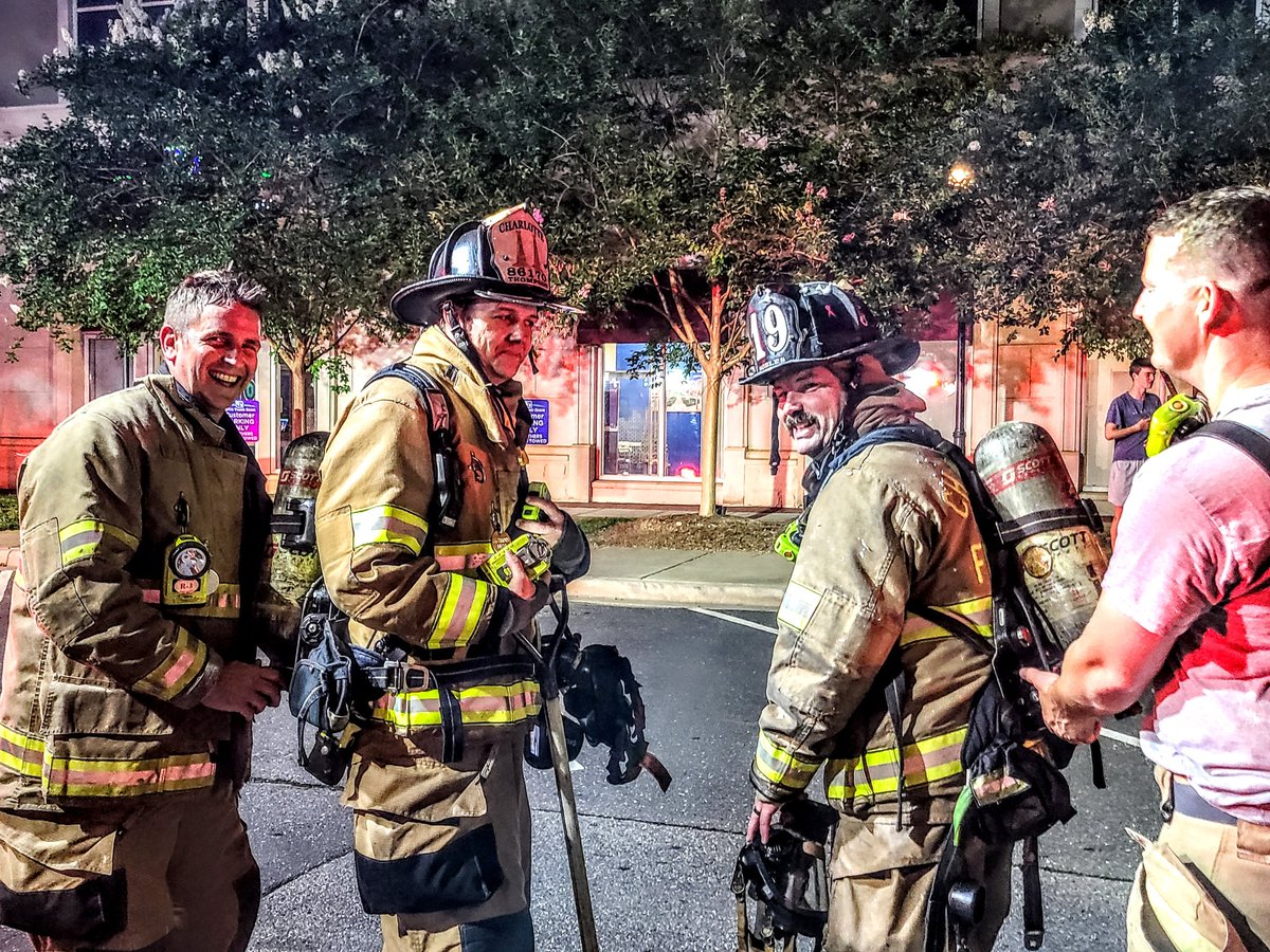 50+ @charlottefire Firefighters battled a 2nd Alarm fire at the Ashley Square at SouthPark Apartments. The fire started in a 2nd floor unit. No injuries to civilians or firefighters were reported