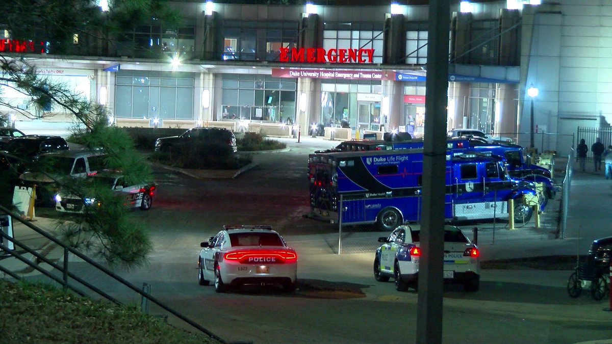 Duke Health officials confirm Duke University Hospital's emergency department was the scene of a shooting tonight. Officials say one person in police custody was shot & killed. No patients, hospital staff or police were injured