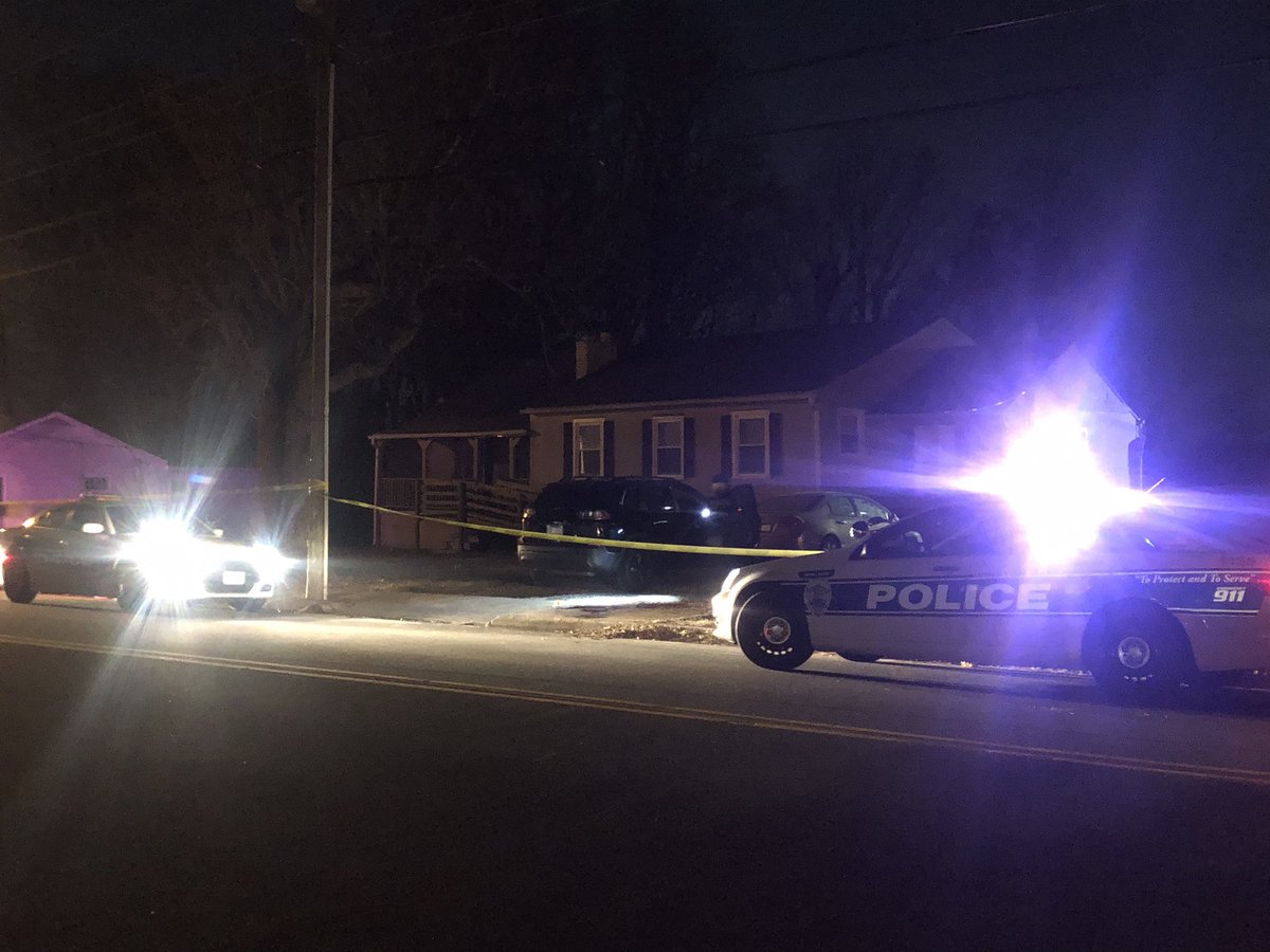 Winston-Salem Police are investigating a shooting on Thurmond Street that happened overnight. The road reopened around 4AM but this house is still taped off.