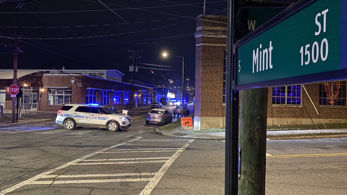 South End Shooting An SUV has been towed from the scene on S. Mint St. at Summit Ave. There was an early report of 1 person shot here @CMPD recovered a gun and what appeared to be several shell casings. The area just reopened