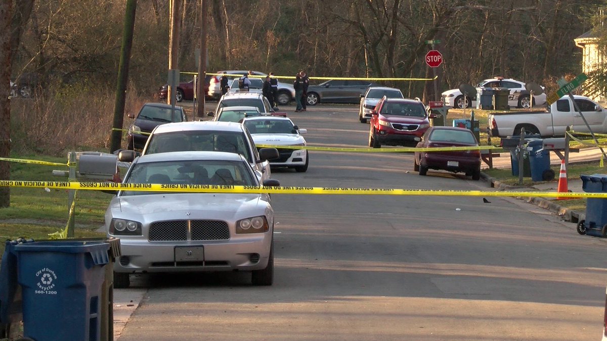 The shooting happened in a residential neighborhood and multiple evidence markers could be seen on Elmo St. A friend of the victim told that something needs to be done about the gun violence, as he said they're killing each other for nothing