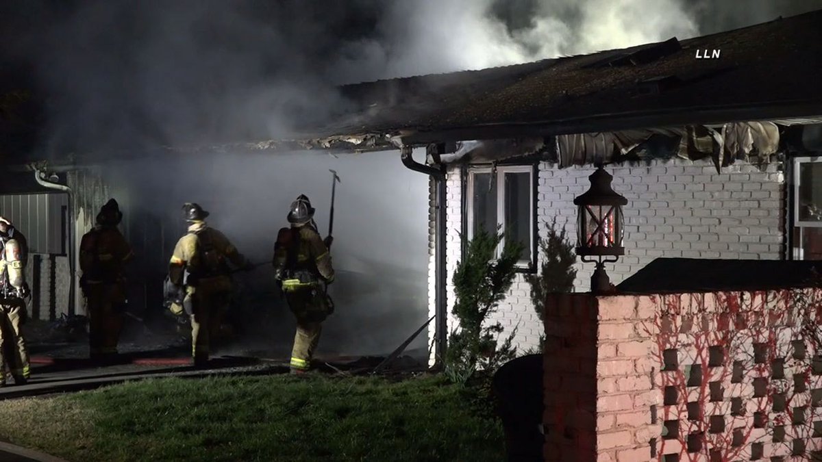 A House was destroyed by fire on Super Bowl Sunday night in South Charlotte. 30 @CharlotteFD Firefighters controlled the fire in 24 minutes. No injuries were reported