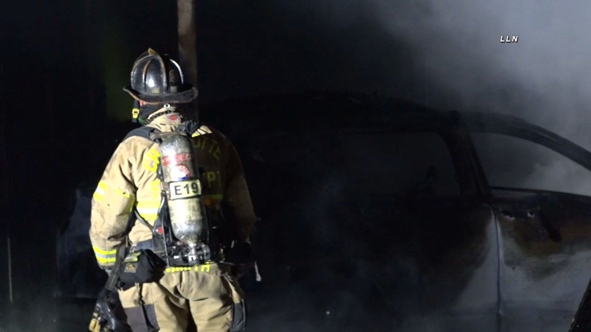 A House was destroyed by fire on Super Bowl Sunday night in South Charlotte. 30 @CharlotteFD Firefighters controlled the fire in 24 minutes. No injuries were reported