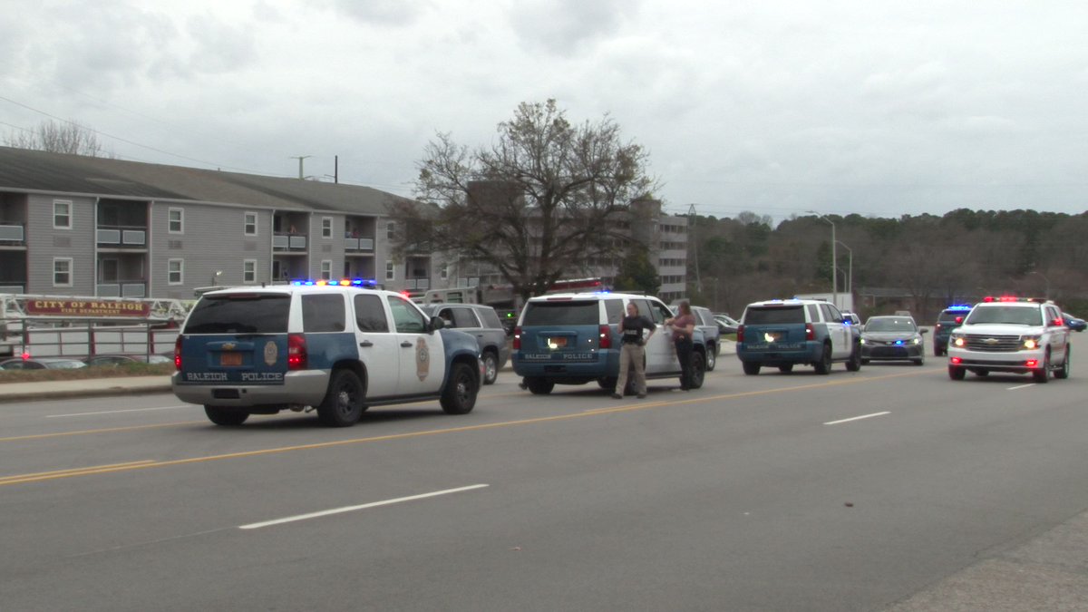 Two men are on the run connected to 3 bank robberies and a car crash across Raleigh and Cary. NC State is warning students to take caution