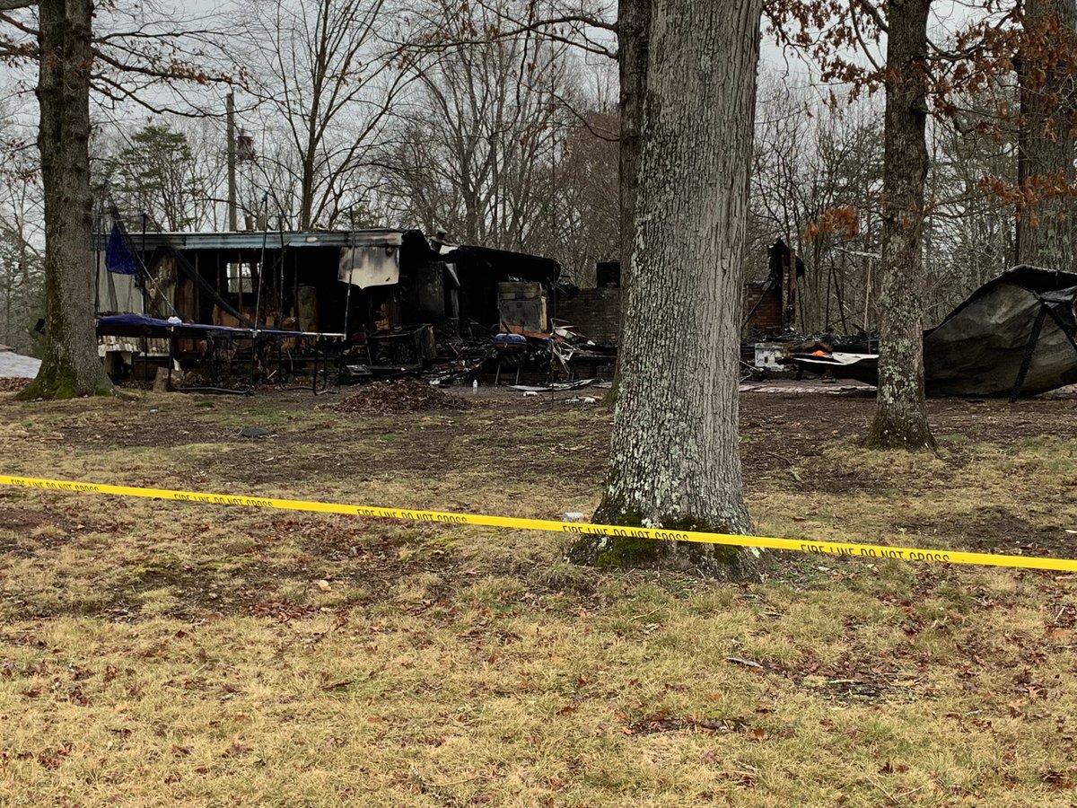 Police have now fully opened Madison Beach Rd. in Madison and 
 now able to see the damage from this mobile home fire