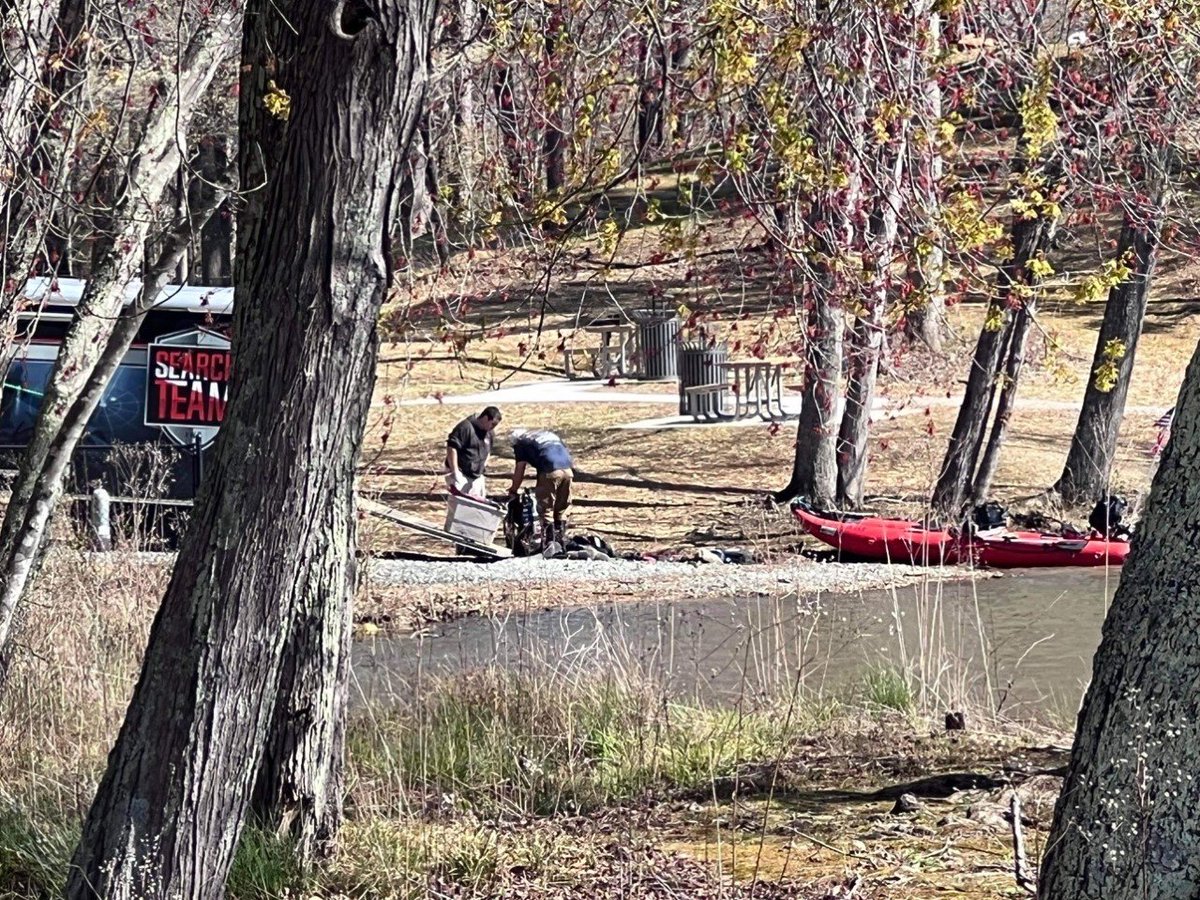 Winston-Salem police say a group called Adventures with Purpose found a 1993 Pontiac Grand Am submerged in a lake at Winston Lake Park. Officials say they recovered human remains inside the car Saturday. Authorities are working to identify the remains