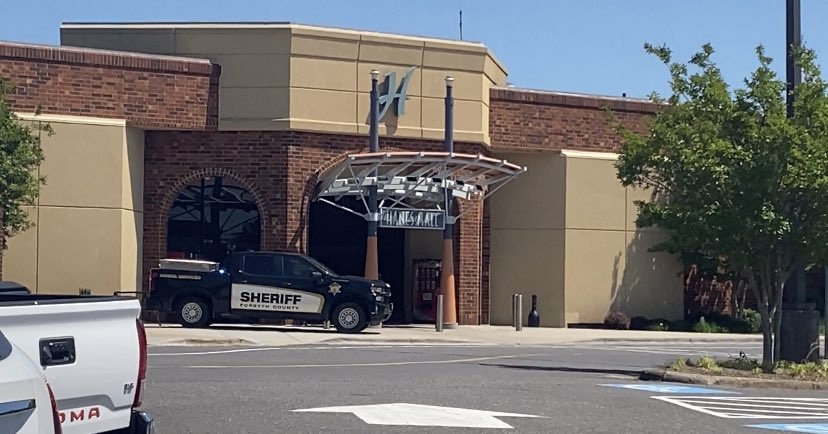 One person is in custody after a shooting at Hanes Mall in Winston-Salem that left one person with non-life threatening injuries. Officers are stationed at entrances around the mall as shoppers continue to evacuate.  