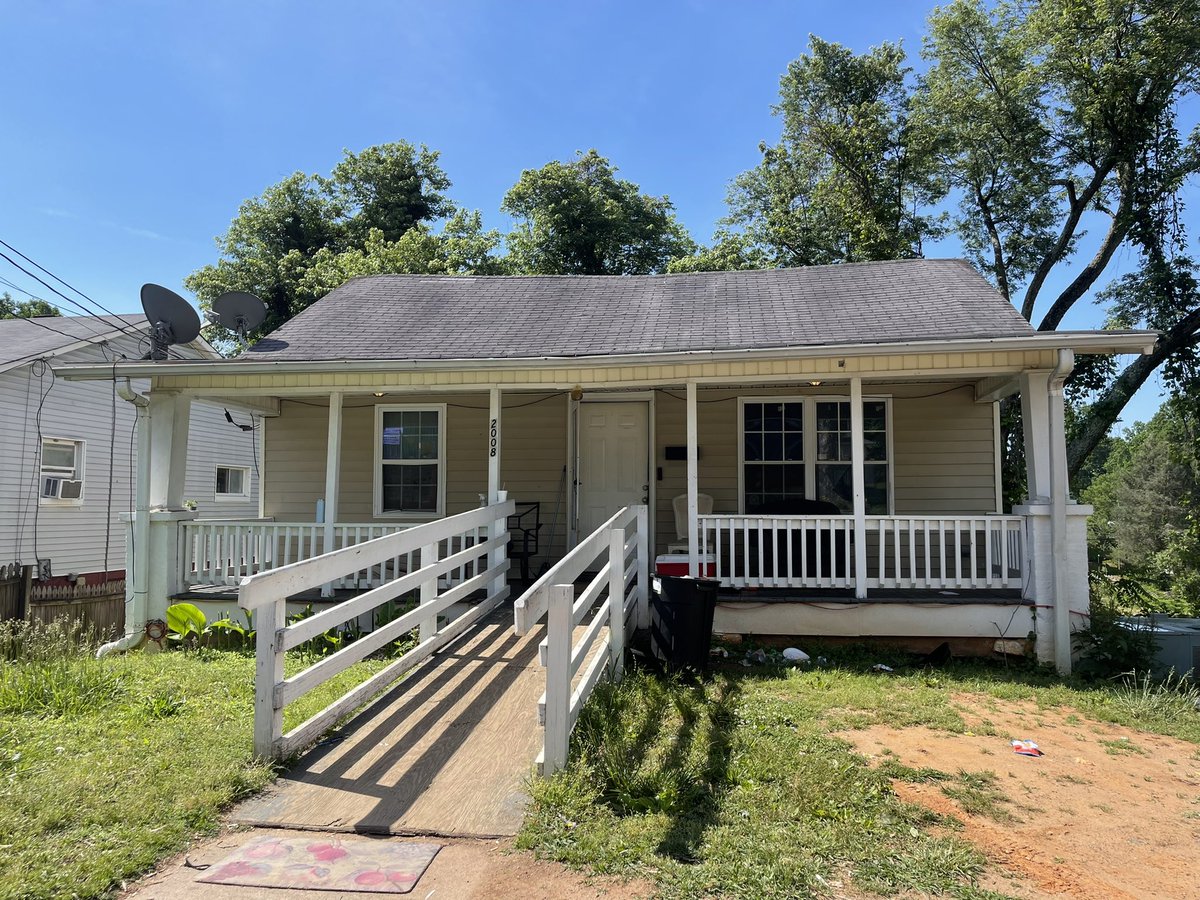 Here is just 1 of 3 crime scenes from last night's shooting in Winston-Salem. You can see bullet holes in the windows of this home. There were 4 people suffering from single gunshot wounds. All 4 of them have non-life threatening injuries