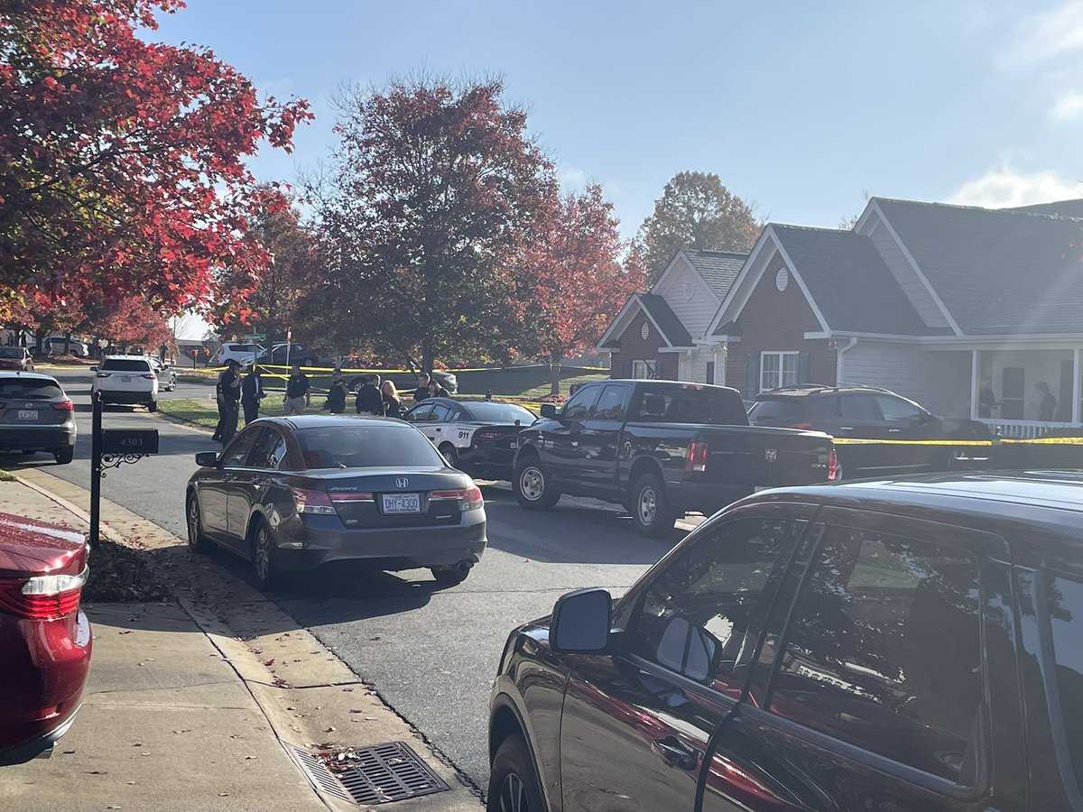 Forsyth County sheriffs office: the scene in the Weatherstone neighborhood off of Union Cross Rd is the result of a shooting which resulted in at least one person killed and another injured