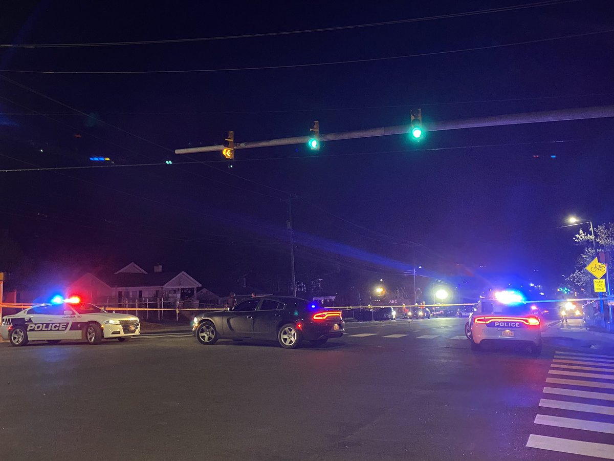 Durham Police are investigating a double shooting near the intersection of Holloway and Hardee Streets. One man has died, the other man was taken to the hospital with non-life threatening injuries