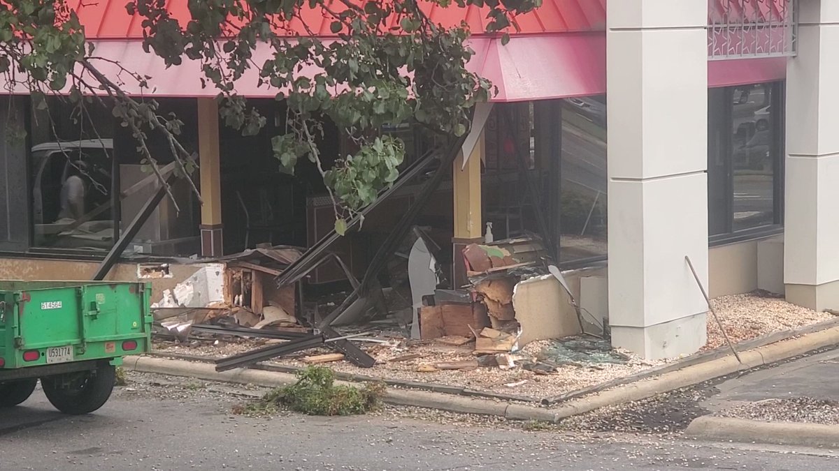 Multiple people are recovering from injuries after a vehicle crashed into a Kings Mountain Hardee's Monday morning, according to the police department