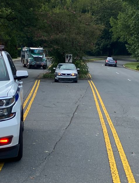 Three students were injured in a crash involving a Charlotte-Mecklenburg Schools bus Wednesday in south Charlotte, authorities confirmed.