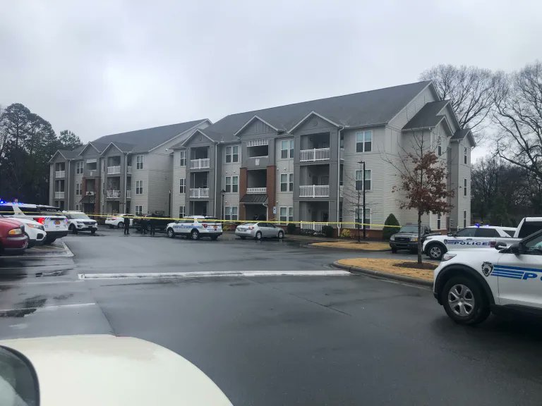 Two  oung people have been pronounced dead at the hospital following a shooting in northeast Charlotte Wednesday