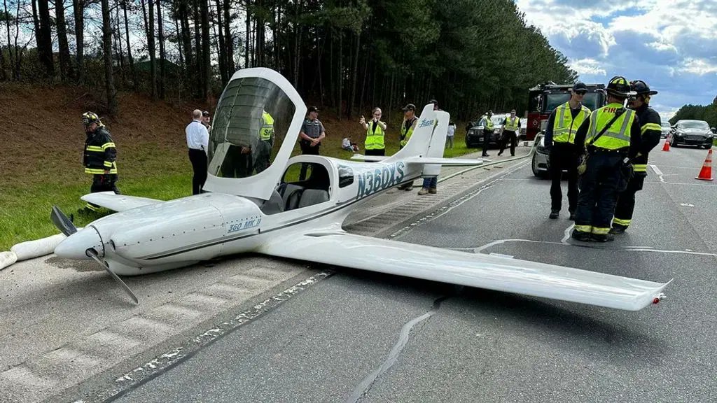 A flight headed to Ocean Isle Beach crash-landed in North Carolina