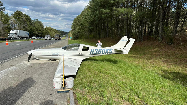A flight headed to Ocean Isle Beach crash-landed in North Carolina 