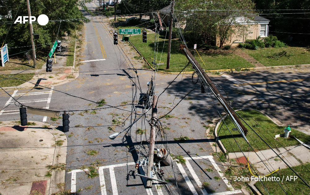 Death toll from powerful storm Helene jumped to at least 93 on Sunday, with one county in North Carolina alone reporting 30 deaths, authorities say.Nearly 2.3 million households remain without power, according to tracker