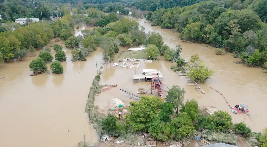 Drone footage reveals extensive damage in North Carolina after Helene wreaks havoc