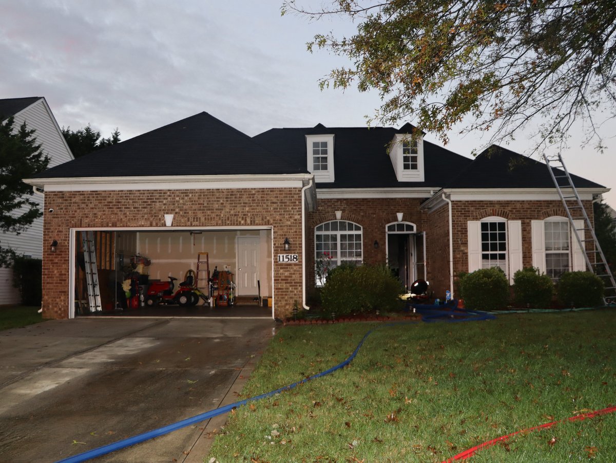 Two Charlotte families were displaced recently after both of their homes burned from the same source