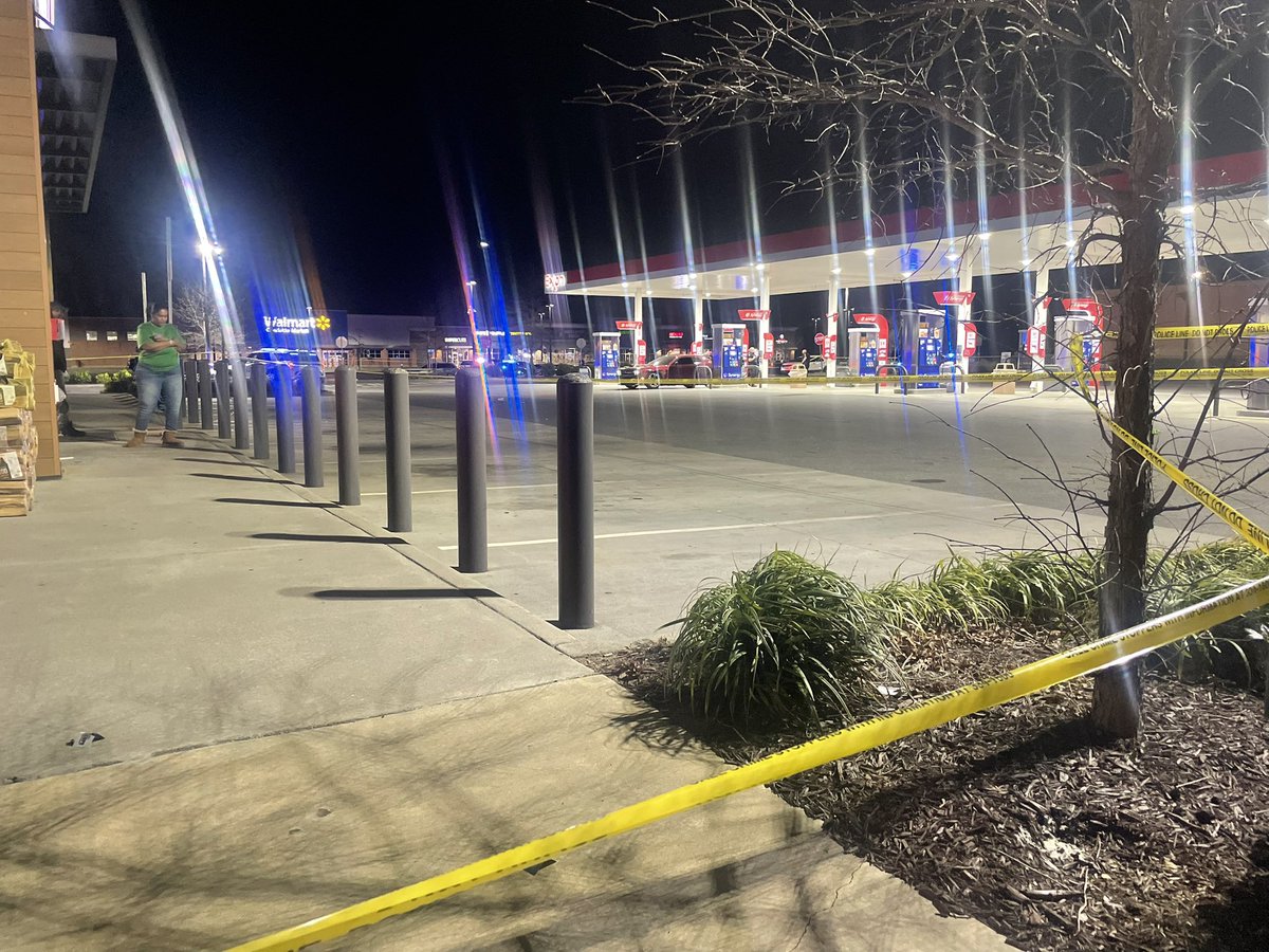 At a large police investigation in University City at the 7-Eleven and Walmart Neighborhood Market. More info to come from Medic