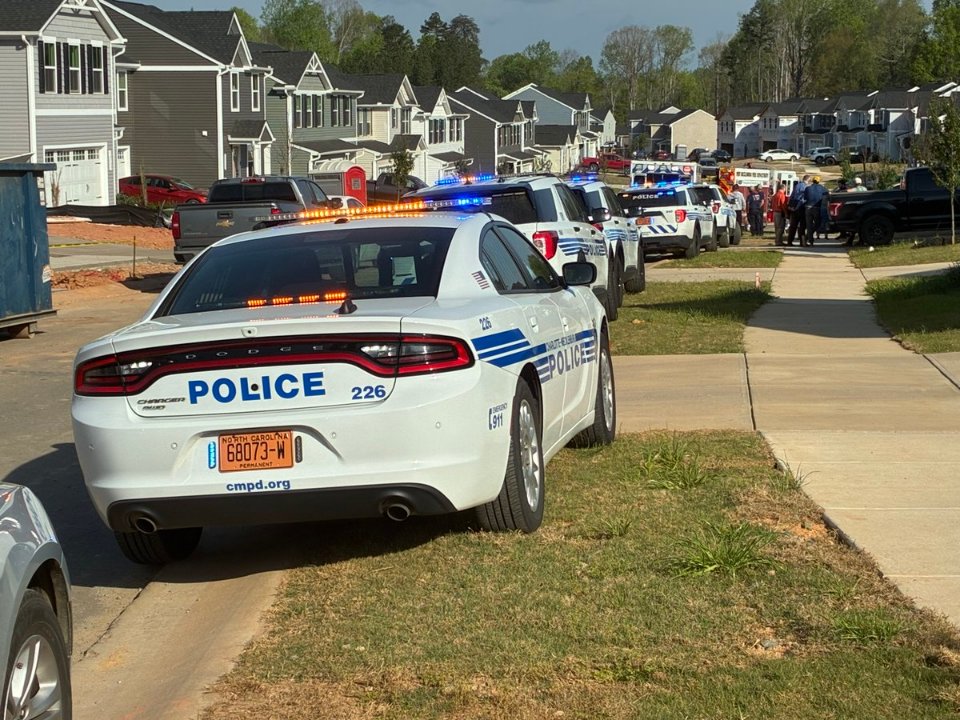 A person died after they were shot in a Charlotte neighborhood on Wednesday morning
