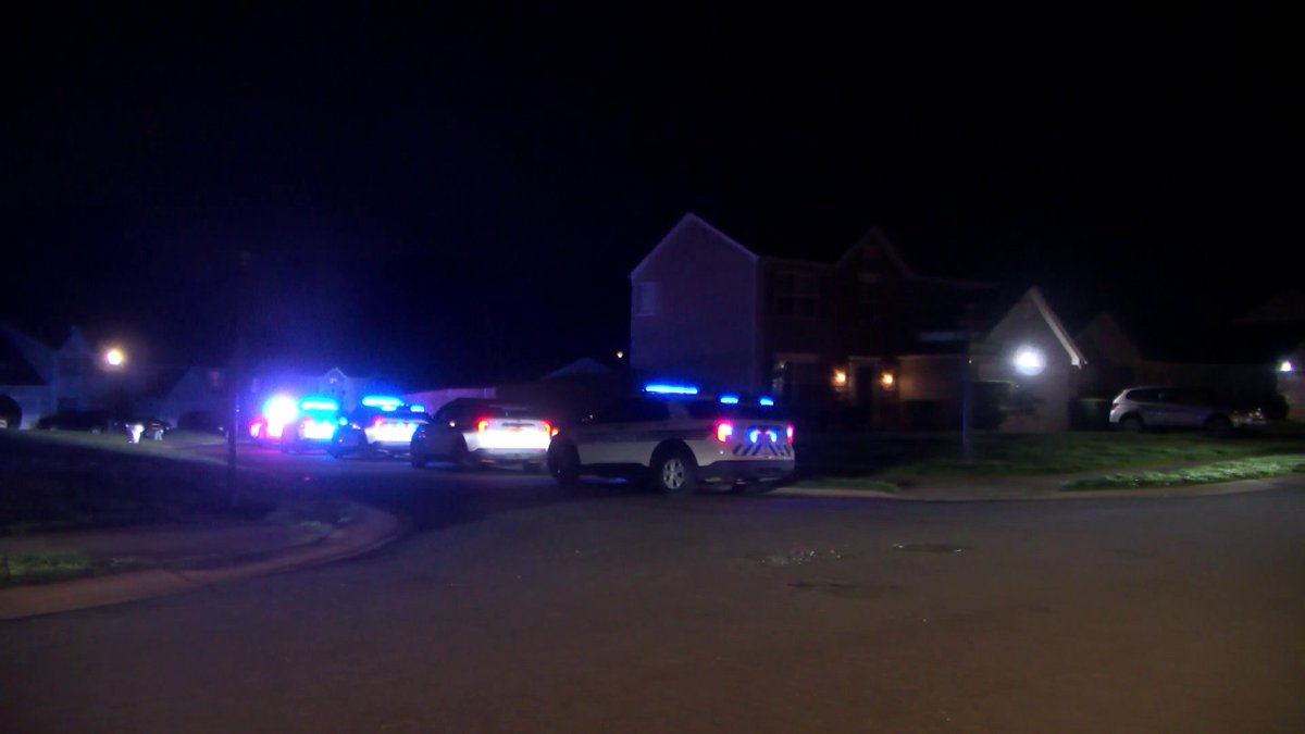 A woman died after she was shot in a Charlotte neighborhood early Monday morning