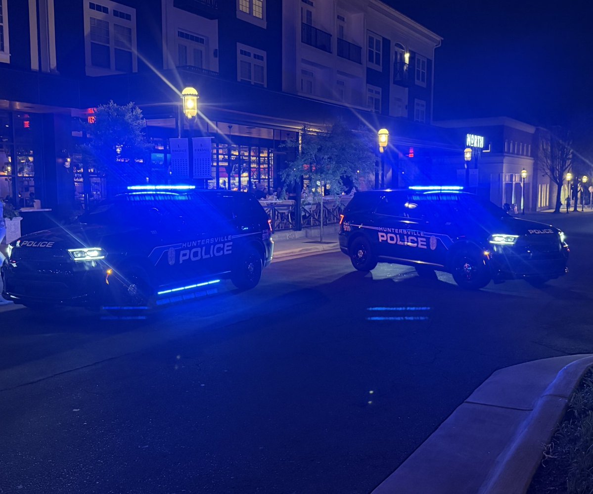 A man is in custody after a reported disturbance at the Birkdale Village shopping plaza in Huntersville