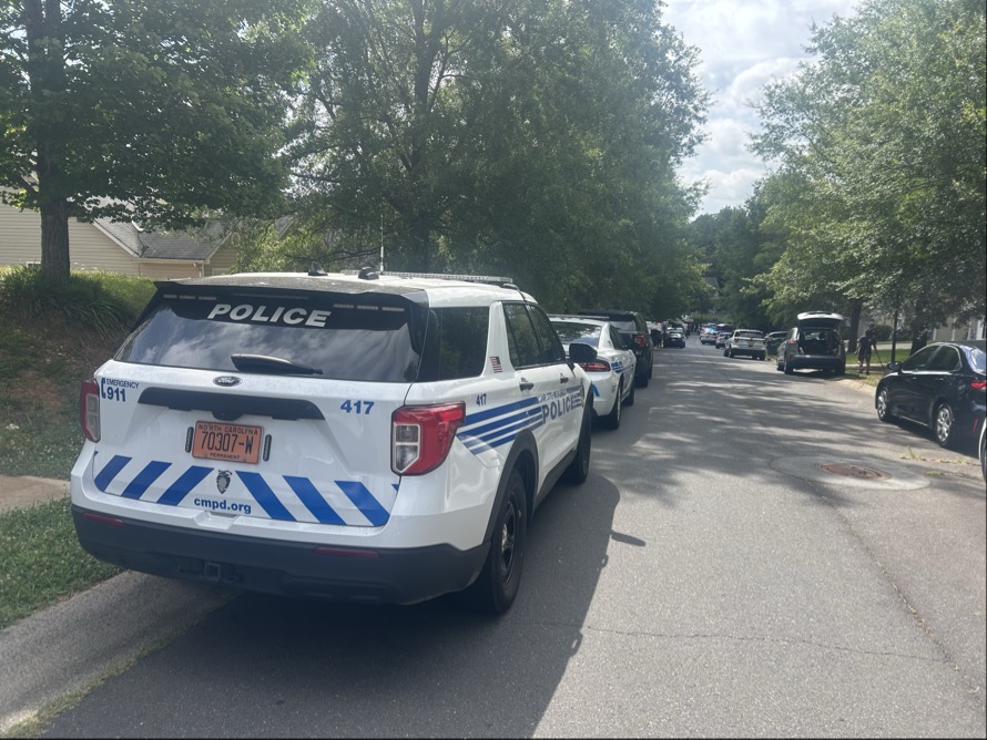 A person killed in a Charlotte neighborhood sustained a traumatic injury on Thursday, police said