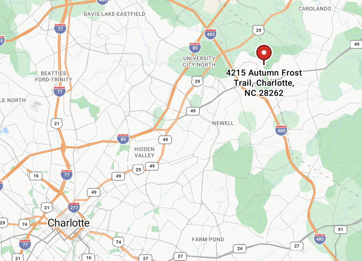 Charlotte, North Carolina   officer involved shooting   4215 autumn frost trail   pd involved shooting - male suspect down with multiple gsw   3 officers being checked by ems - all reported to be ok